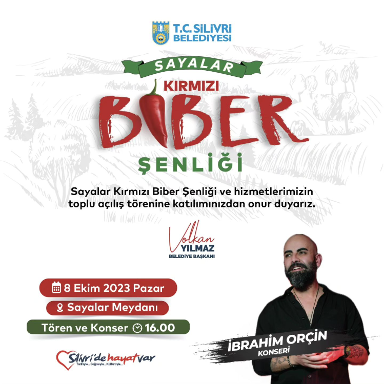 Silivri Belediyesi - Kırmızı Biber Şenliği